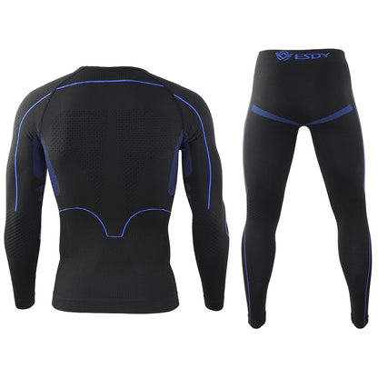 Roupas íntimas térmicas ao ar livre para caminhadas de esqui