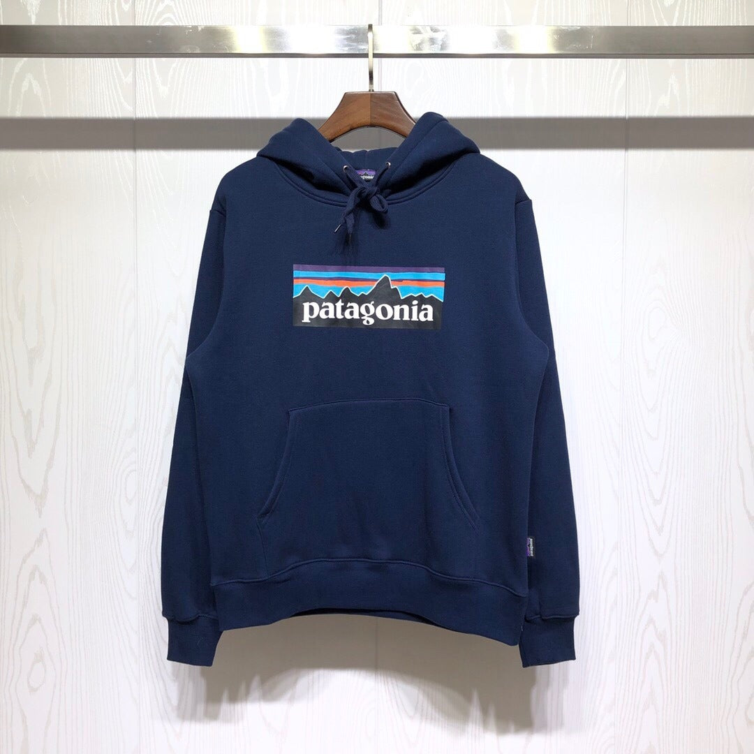 BEAMS x outdoor P-6 Mountain Print Plush Thickened Hoodies