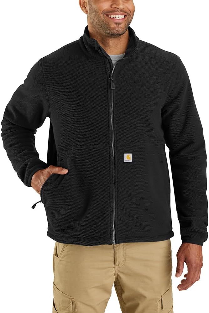 Carhartt Men's Full-Zip Relaxed Fit Fleece Jacket