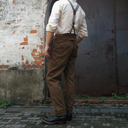 1920s 12oz Corduroy Farmer Work Trousers