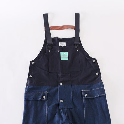 Farbübereinstimmende Overalls Tarbers Hosenträger Herrenarbeitskleidung