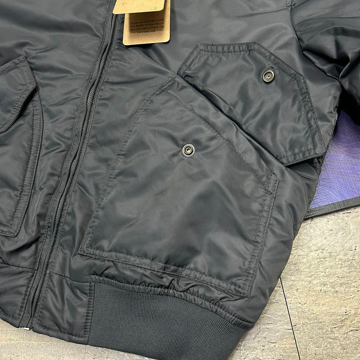 Outdoor outdoor Vintage Bomber Jacket Lapel Baseball Jacket Cargo Jacket