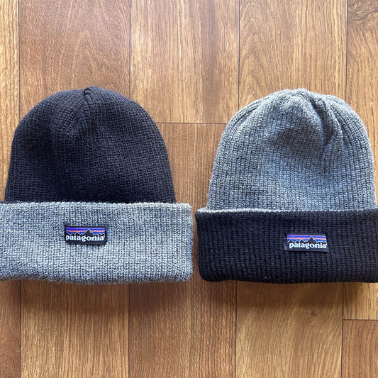 outdoor Brodeo Beanie Men's Woolen Hat Double-layer Thickened Ear Protection Warm Hat, Reversible Knit Cap