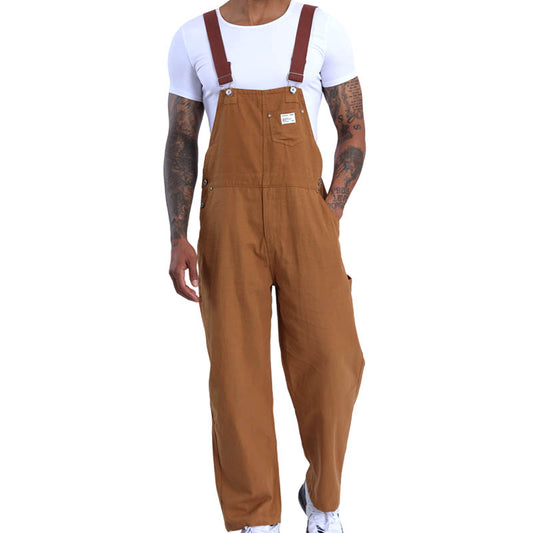 Men Brown Overalls for Men Workwear