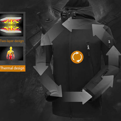 Traje de montañismo suave de la chaqueta de las fuerzas especiales al aire libre para hombres