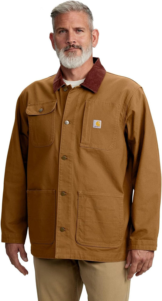 Carhartt Men's Rugged Flex Duck Loose Fit Chore Coat