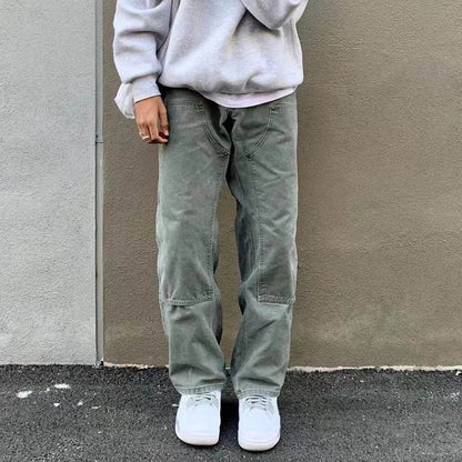 Vintage washed and distressed Carhartt work jeans