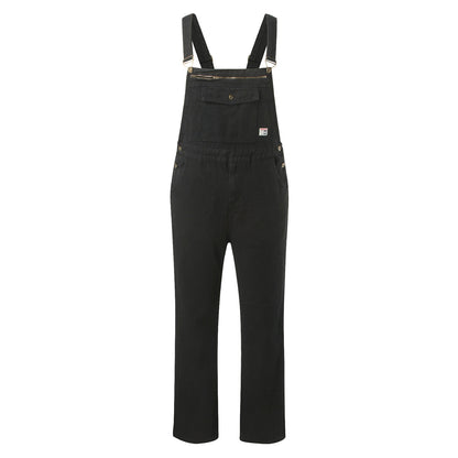 Denim Big Pockets Macacos de Macarinhos de trabalho