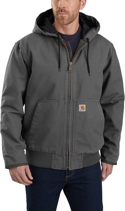 Carhartt Men's Loose Fit Washed Duck Insulated Active Jacket