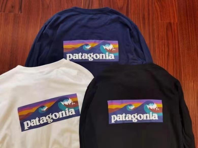 outdoor Mens Long-Sleeved Ocean Cotton T Shirts