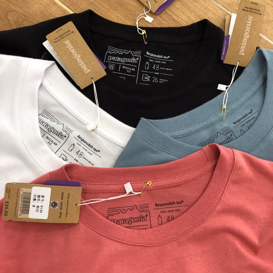 outdoor Men's Long-Sleeved P-6 Logo Responsibili-Tee Round Mountain Peak