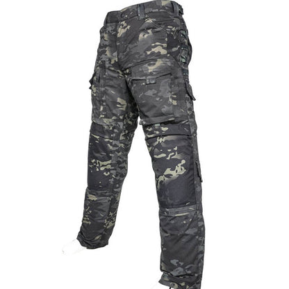 Pantalones tácticos para hombres Pantalones de combate al aire libre Camuflaje