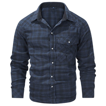 Big Size Classic Plaid Shirts for Men