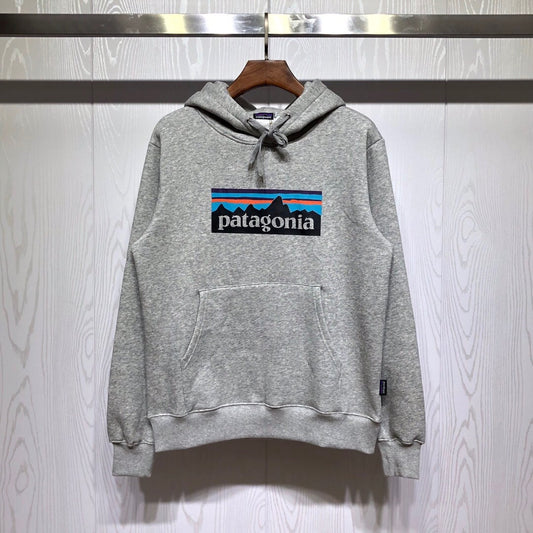 BEAMS x outdoor P-6 Mountain Print Plush Thickened Hoodies