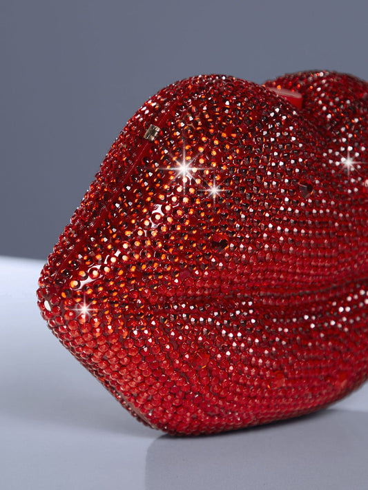 Adagio Flaming Red Lip Bag