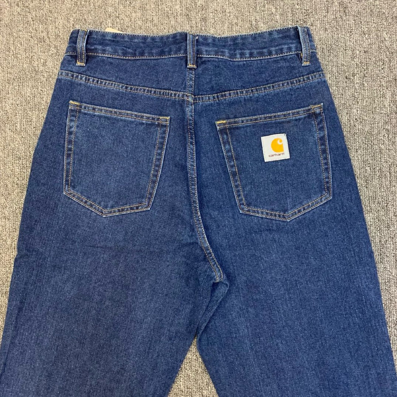 Carhartt Retro Washed Jeans Loose Straight Leg Casual Pants High Street Fashion Autumn Winter New Collection