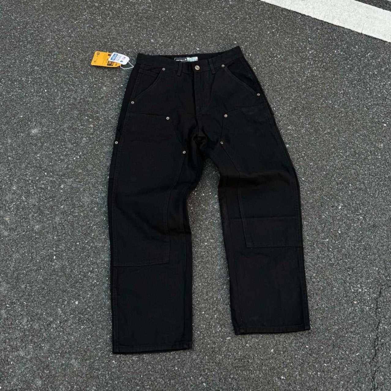 Carhartt Carpenter Jeans Japanese Workwear Style Straight Leg Denim Pants for Men and Women