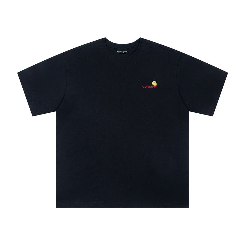 Carhartt Style Workwear T Shirt 100 Cotton Heavyweight Unisex Comfortable Streetwear Short Sleeve Top