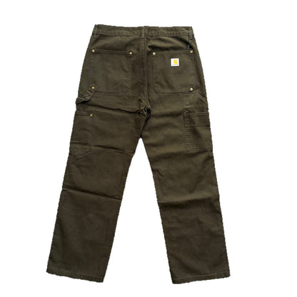 Carhartt B01 Double Knee Work Pants Multi Pocket Canvas Carpenter Pants for Men Women