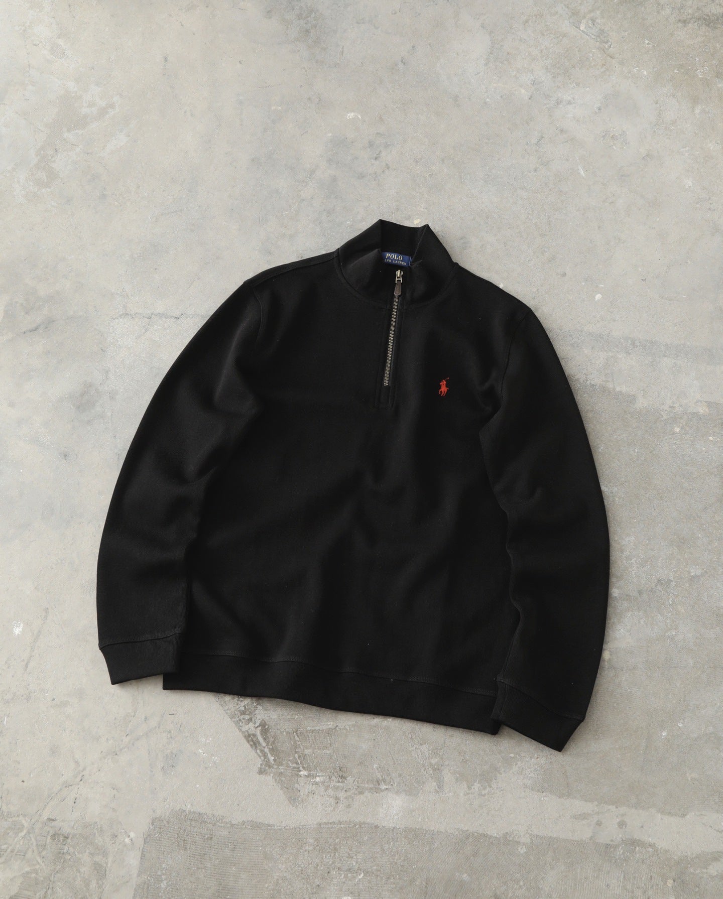 Ralph Lauren Polo Pony Emblem 8 Colors Vintage Half Zip Sweater Unisex High Quality RL Knit Top