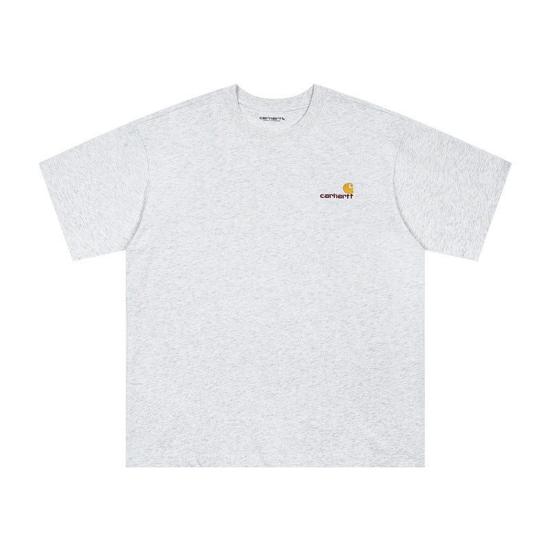Carhartt Style Workwear T Shirt 100 Cotton Heavyweight Unisex Comfortable Streetwear Short Sleeve Top