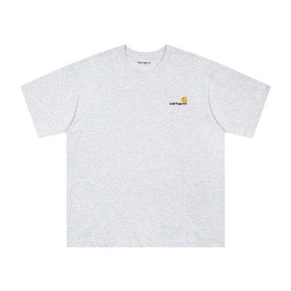 Carhartt Style Workwear T Shirt 100 Cotton Heavyweight Unisex Comfortable Streetwear Short Sleeve Top