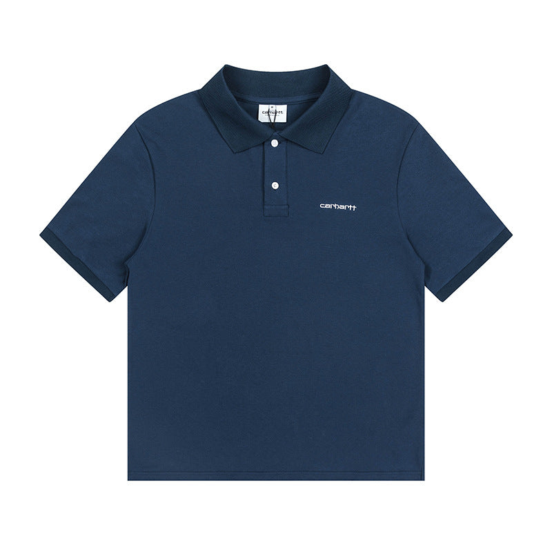 Classic Workwear Carhartt T Shirt Heavyweight Cotton Breathable Unisex Street Fashion Short Sleeve Tee