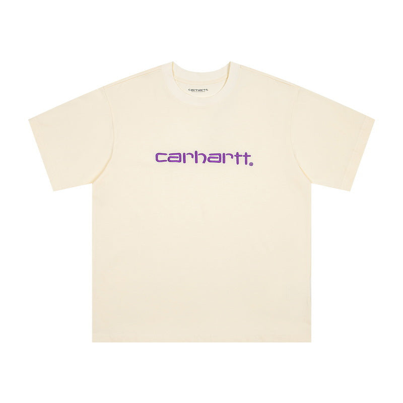 Original Carhartt Workwear Tee 100 Cotton Heavyweight Unisex Street Style Comfortable Short Sleeve Shirt