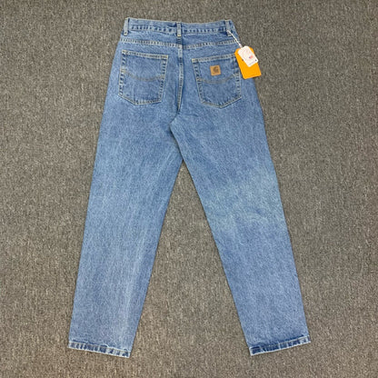 Vintage Carhartt Relaxed Fit Jeans for Men American Street Style Loose Trousers High Street Fashion