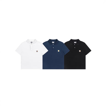 Classic Carhartt Workwear T Shirt Heavyweight Cotton Breathable Unisex Street Fashion Short Sleeve Tee