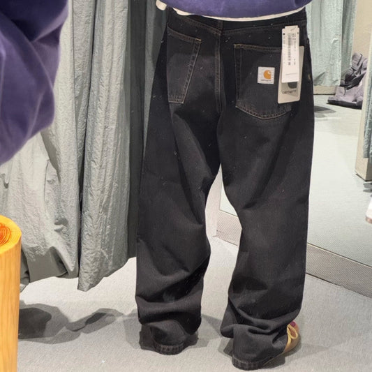 Carhartt Heavyweight Vintage Distressed Jeans Ins Trendy Loose Straight Leg Pants for Men and Women