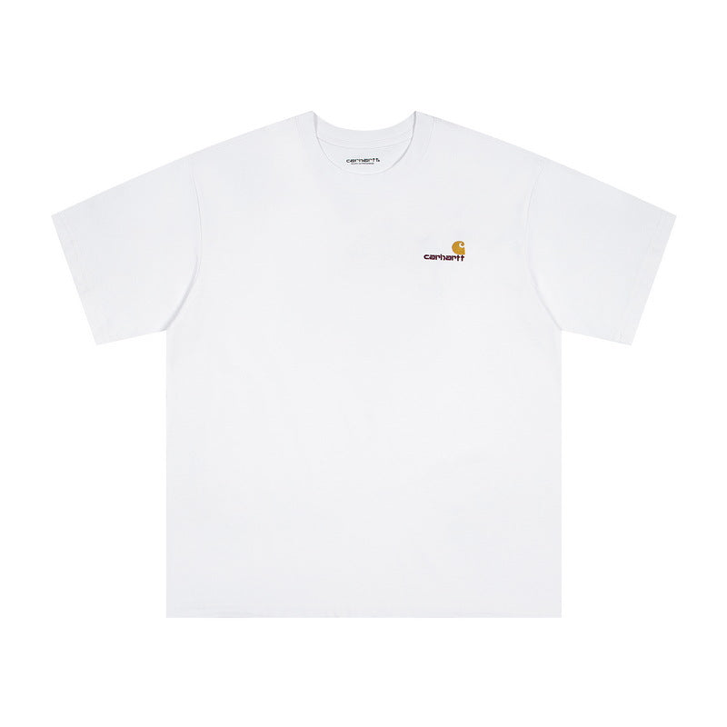 Carhartt Style Workwear T Shirt 100 Cotton Heavyweight Unisex Comfortable Streetwear Short Sleeve Top