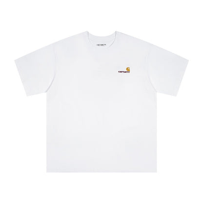 Carhartt Style Workwear T Shirt 100 Cotton Heavyweight Unisex Comfortable Streetwear Short Sleeve Top