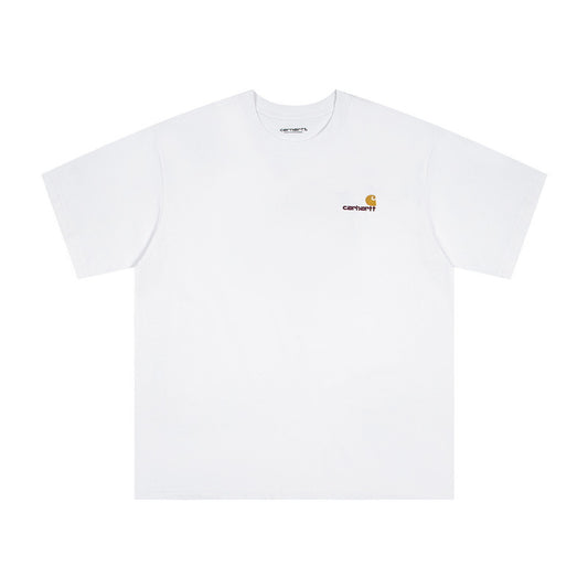 Carhartt Style Workwear T Shirt 100 Cotton Heavyweight Unisex Comfortable Streetwear Short Sleeve Top
