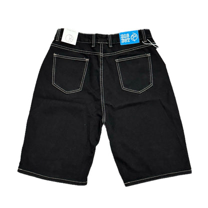 Bigboy Men Street Hip Hop Embroidered Denim Shorts High Quality Fashion Trendy American Style