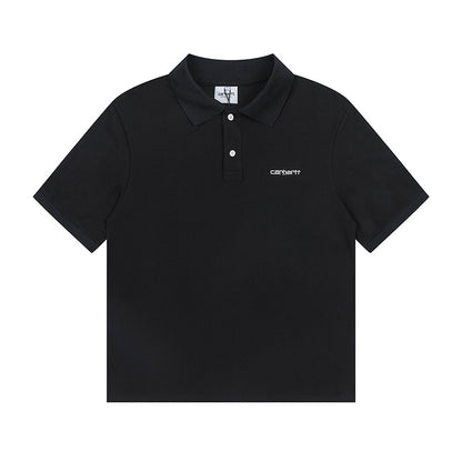 Classic Workwear Carhartt T Shirt Heavyweight Cotton Breathable Unisex Street Fashion Short Sleeve Tee