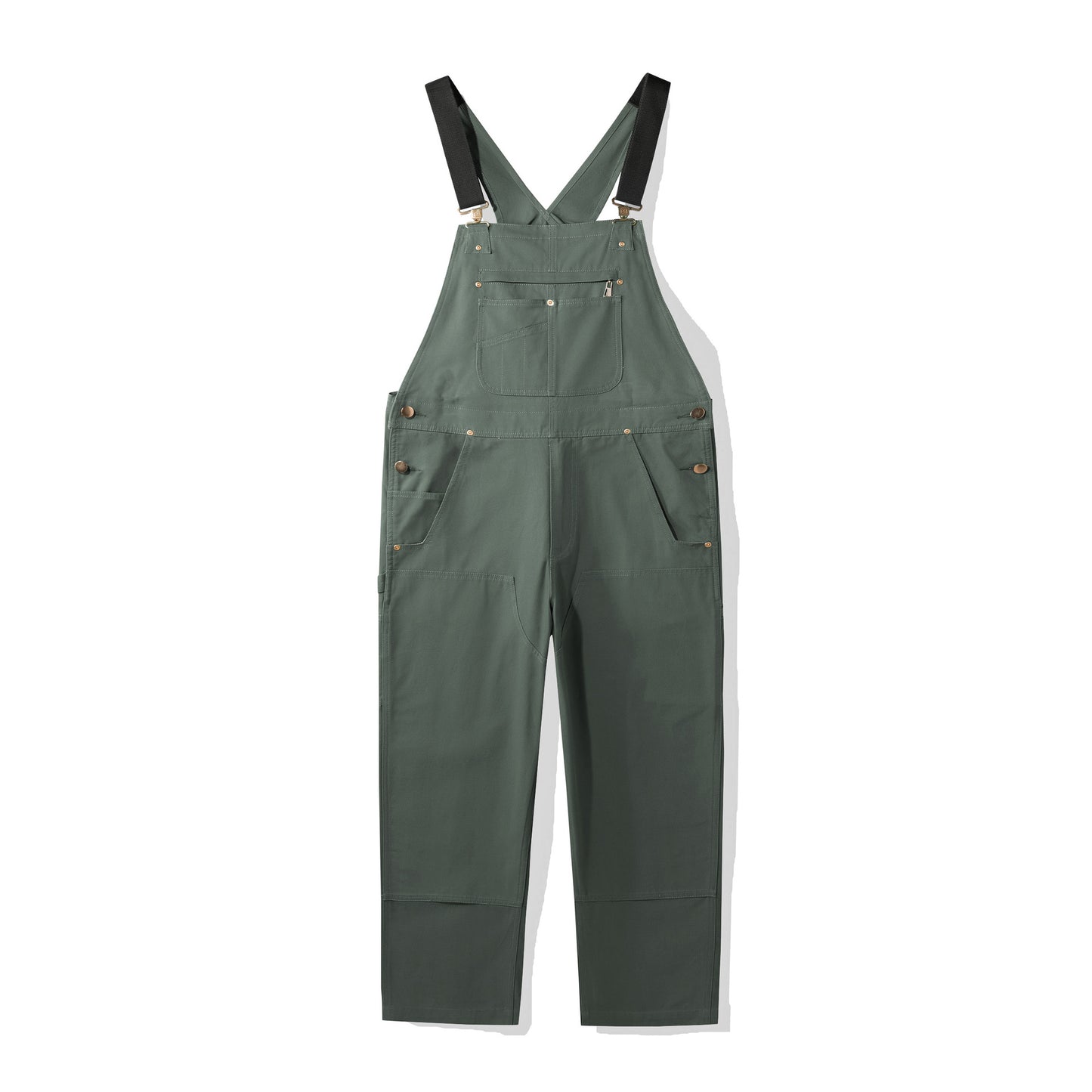 Carhartt Heavyweight Canvas Bib Overalls for Men Loose Fit Workwear Dungarees