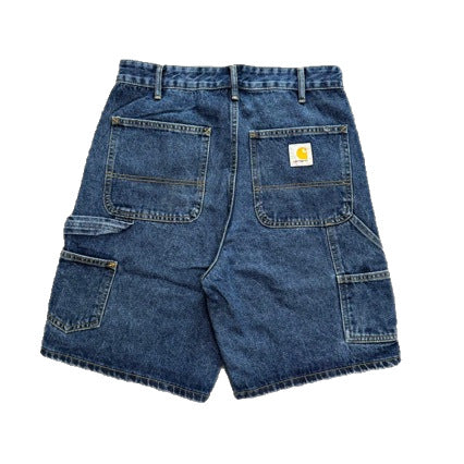 Carhartt Washed Wholesale Men's Black Workwear Denim Shorts for Cross Border Ecommerce