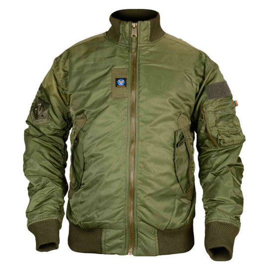Tactical Stand Collar Padded Windproof Air Force Men's Bomber Jacket