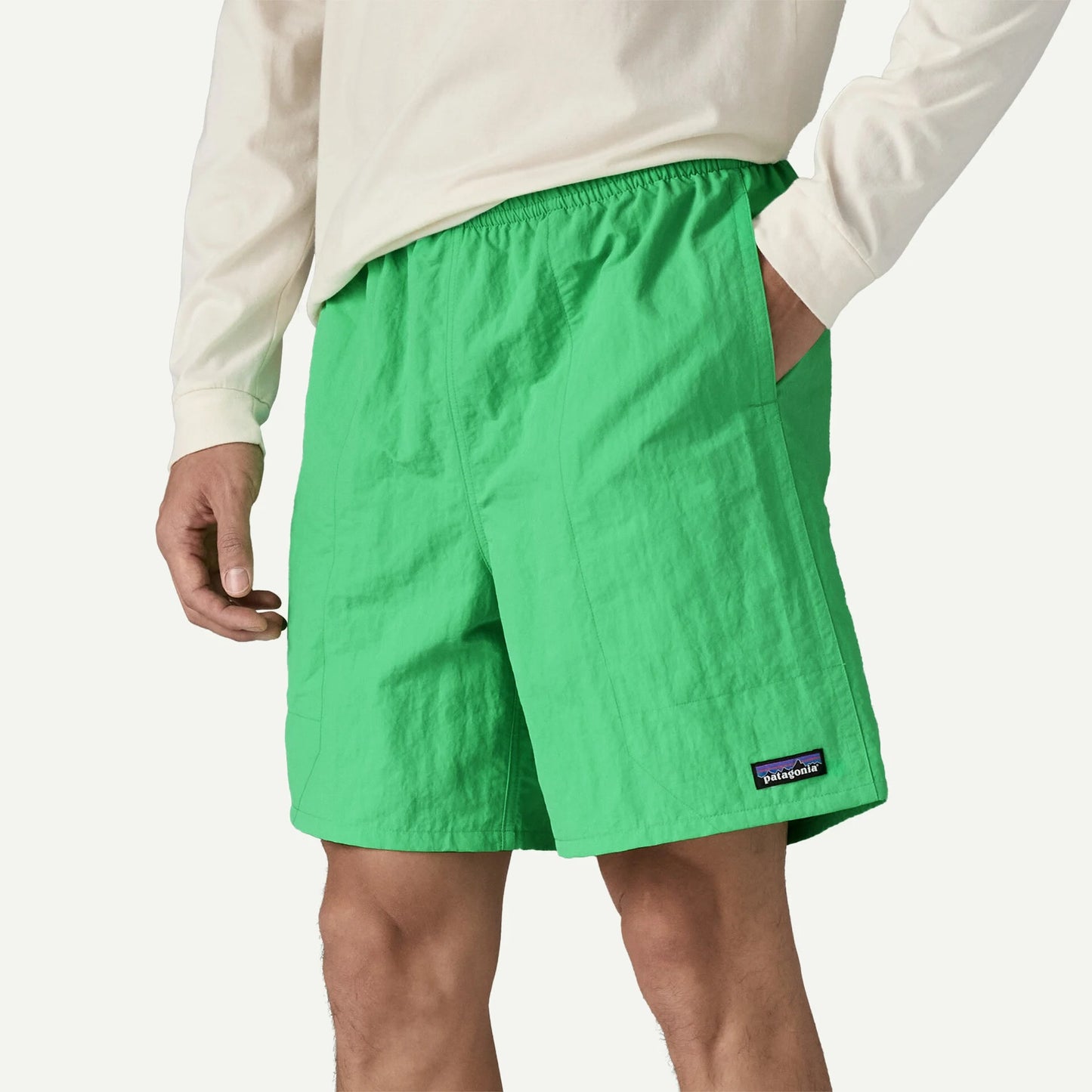 Patagonia Men's Baggies Solid Color Outdoor Beach Shorts