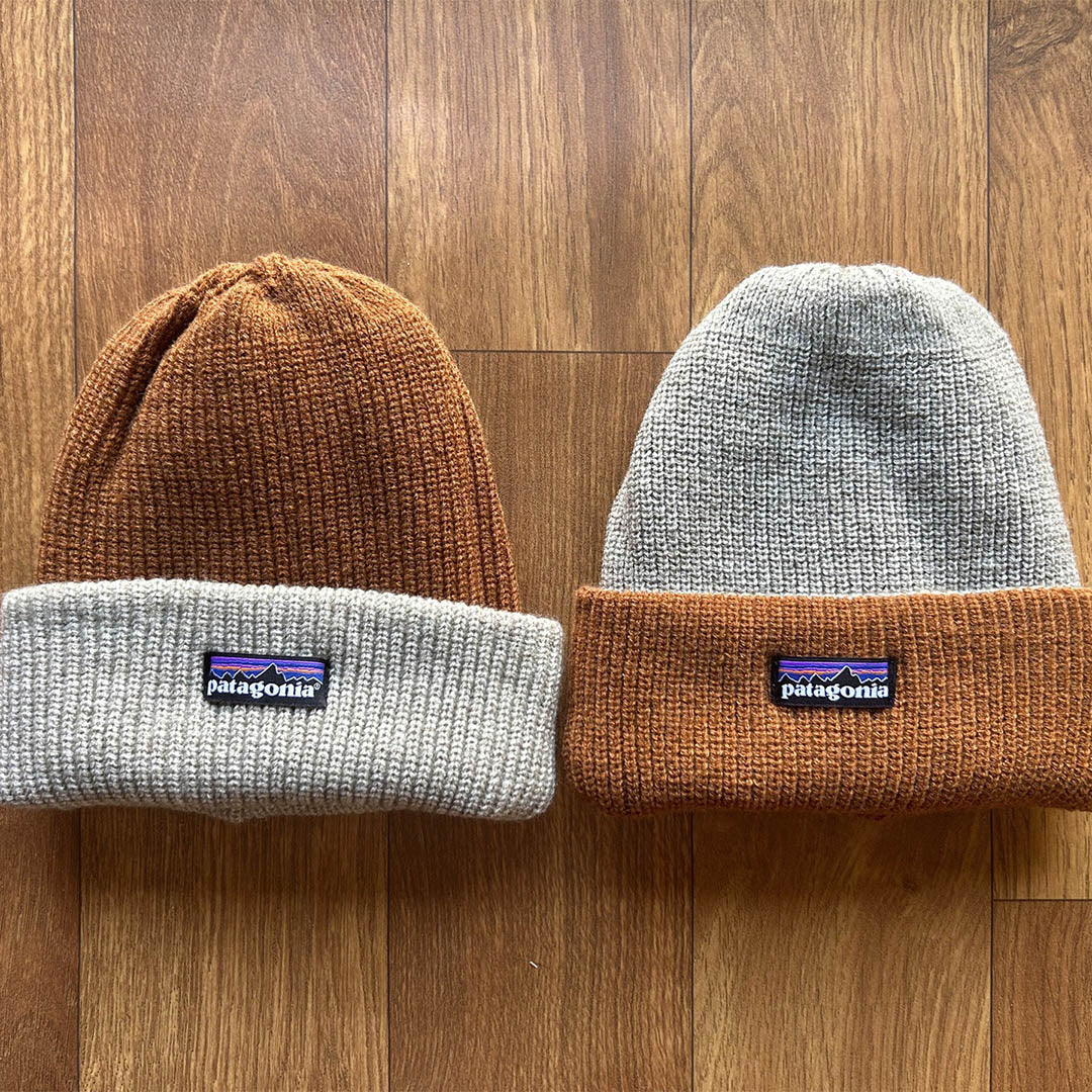 outdoor Brodeo Beanie Men's Woolen Hat Double-layer Thickened Ear Protection Warm Hat, Reversible Knit Cap