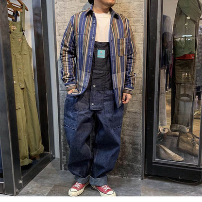 Farbübereinstimmende Overalls Tarbers Hosenträger Herrenarbeitskleidung