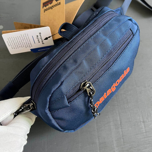 Terravia Mini Hip Pack 1L Lightweight 1-liter Hip Pack Black Color