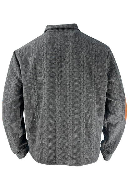 Stand colarinho de manga longa suéter de malha suéter moletons moletons