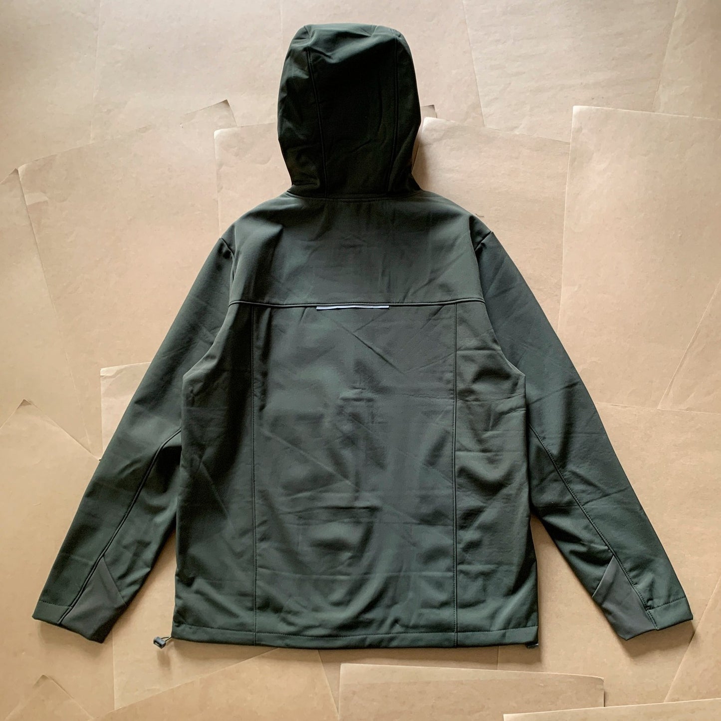outdoor Outdoor Soft Shell Plus Fleece Windproof and Water-resistant Hooded Jacket