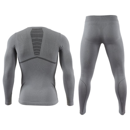 Conjunto de roupas íntimas sem costura, caminhada de inverno, pilotagem quente