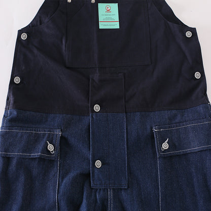 Farbübereinstimmende Overalls Tarbers Hosenträger Herrenarbeitskleidung