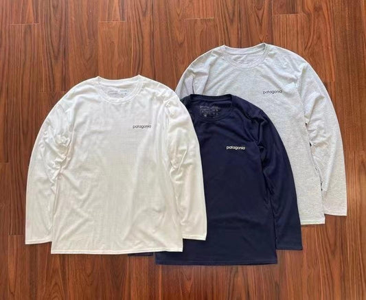 outdoor Mens Long-Sleeved Mountains Cotton T Shirts