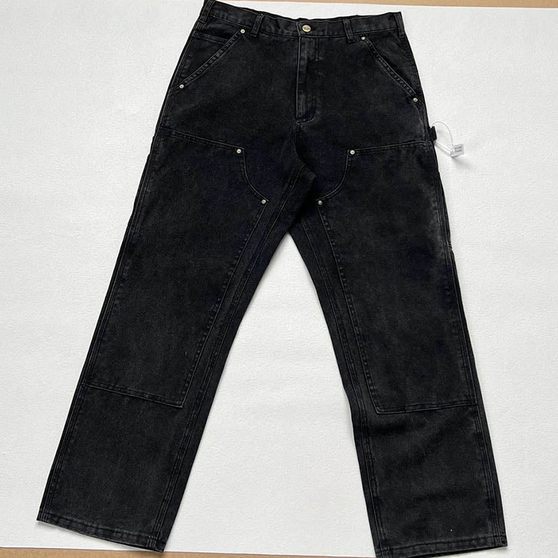 Vintage washed and distressed Carhartt work jeans