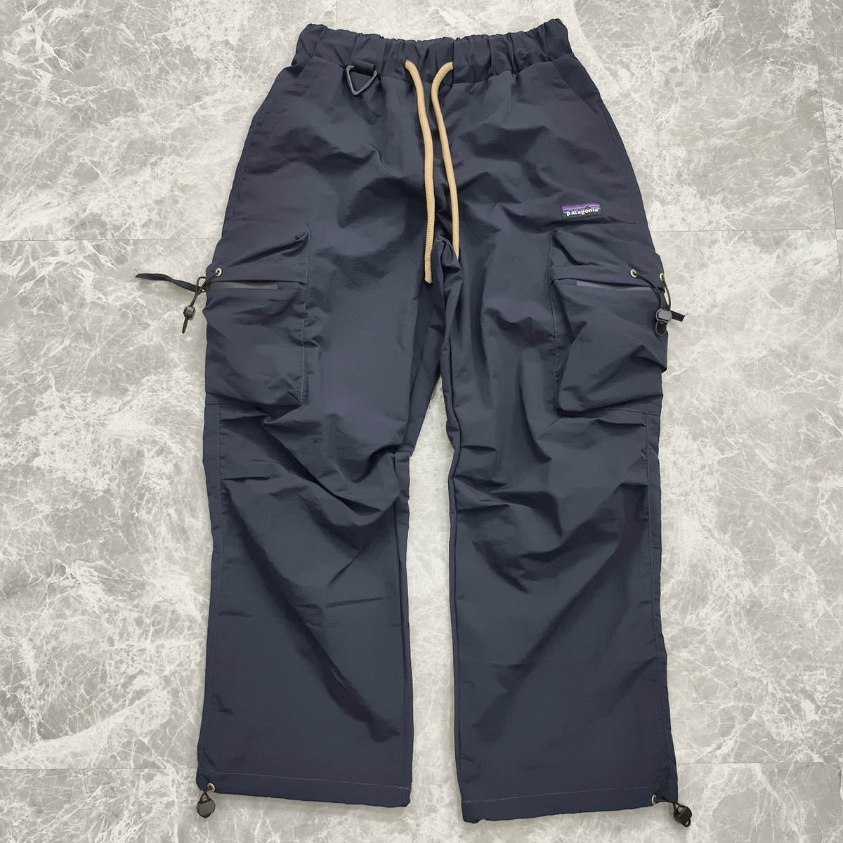 outdoor outdoor assault pants waterproof breathable wear-resistant drawstring pleated paratrooper pants woven plaid fabric